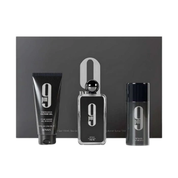 AFNAN 9 AM 100ML EDP + 150ML SG + 150ML DEO 100ML EAU DE PARFUM MAN GIFT SET