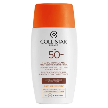CORRECTIVE PROTECTION CREAM SUN FACE FLUID  DARK SPOTS SPF50+ NOVITET
