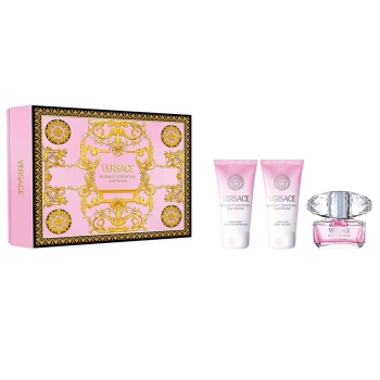 Versace Bright Crystal Eau De Toilette Gift Set 50Ml 2026
