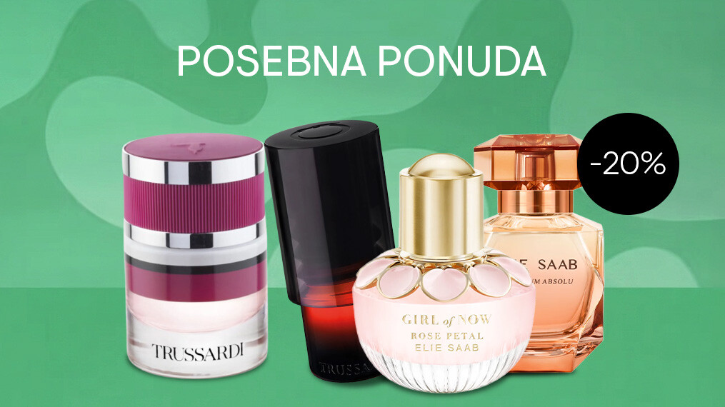 Vrijeme je za novi parfem: Cijeli Trussardi i Elie Saab asortiman snižen je 20%