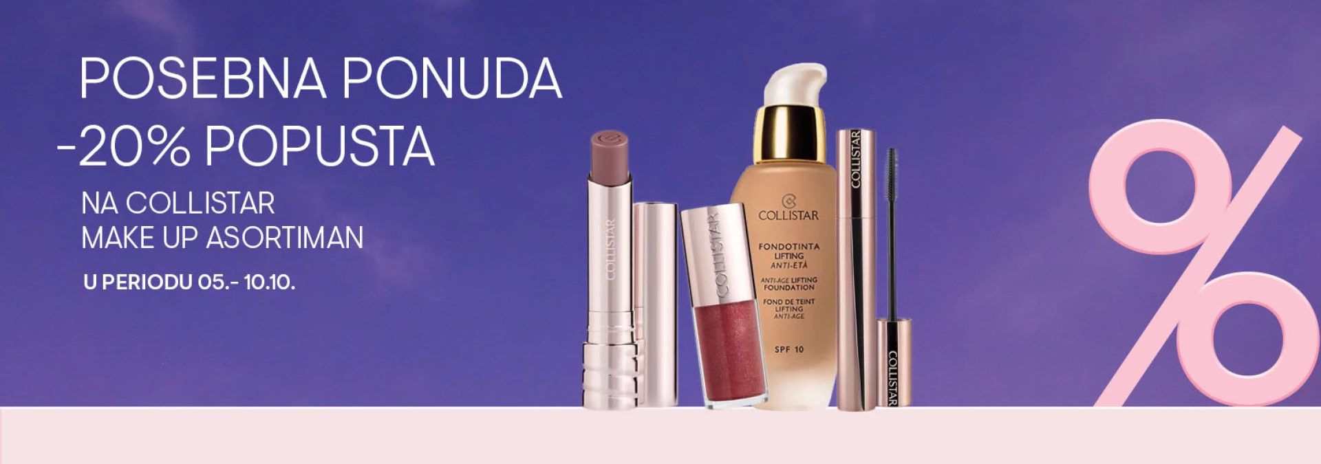 Collistar x Plaza popust