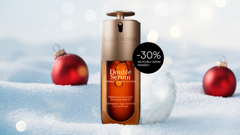 Slavimo 40 godina Clarins Double Seruma uz -30%