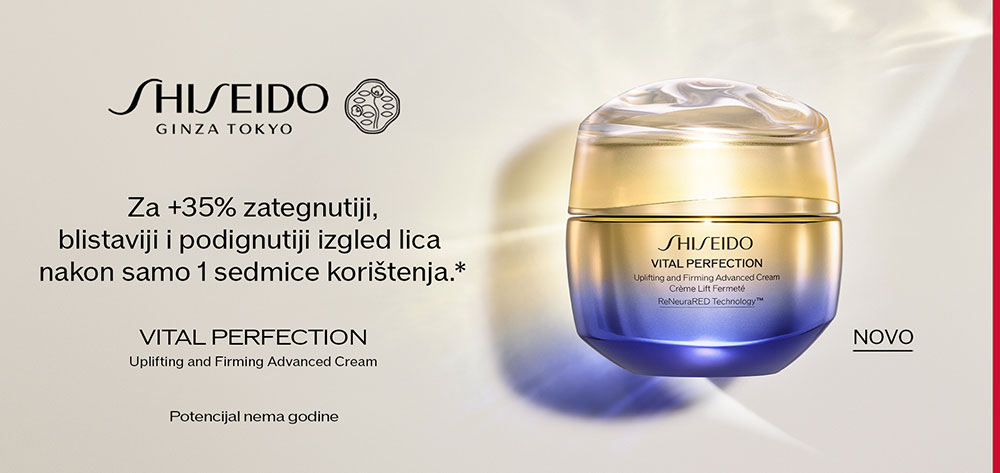 Krema koja prkosi godinama: Nova Shiseido Vital Perfection Advanced krema