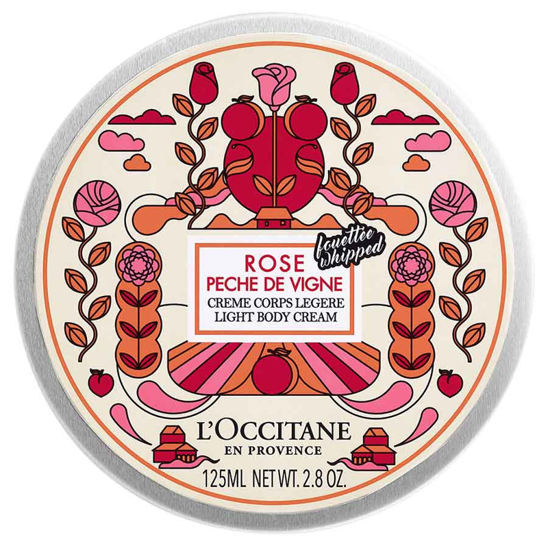 Rose Vine Peach Light Body Cream
